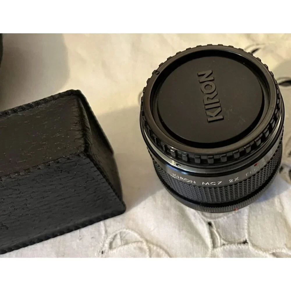 Nikon Lens Series EM 50mm 1:1.8 LOT W/ MDE Motor Drive SS-10 Flash & Kiron MC7